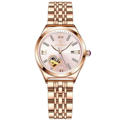 Reloj de Lujo Poedagar para Mujer - Acero Inoxidable (Resistente al Agua) + Envío Gratis a Todo el Perú